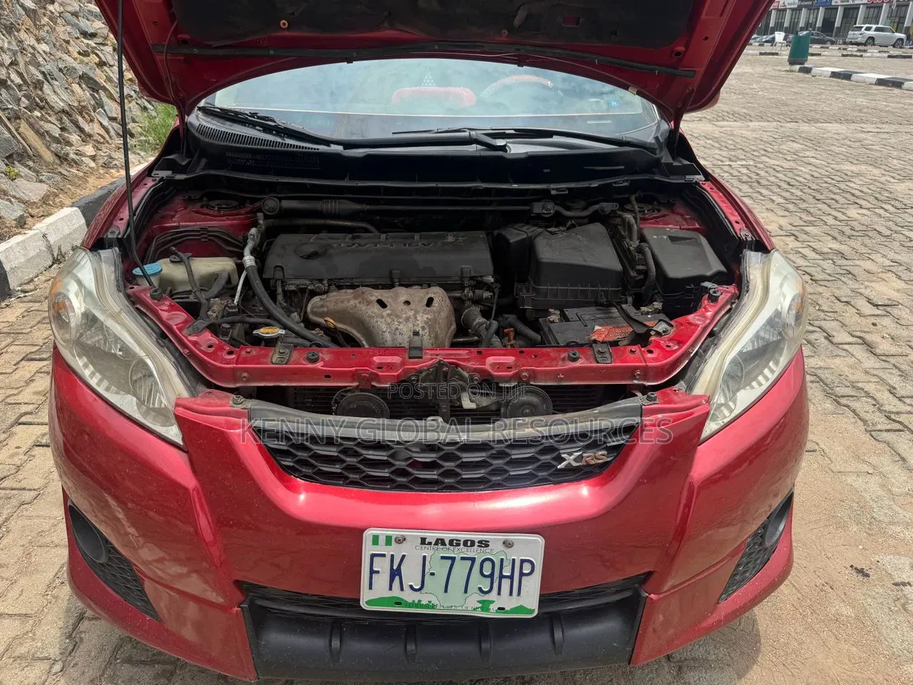 Toyota Matrix 2009 Red
