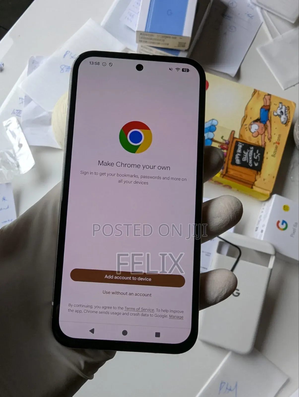 Google Pixel 8a 128 GB White