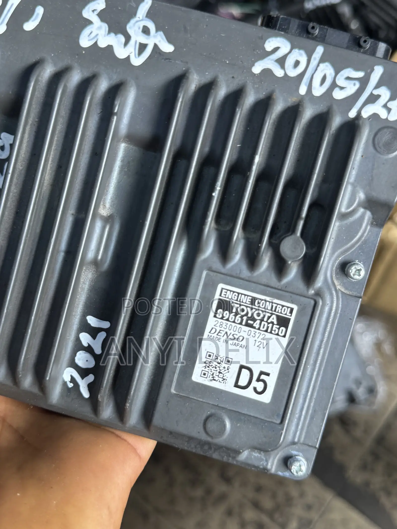 Ecu Toyota Venza 2021-2022 2.5l 4cylinder Hybrid at 89661-4d150