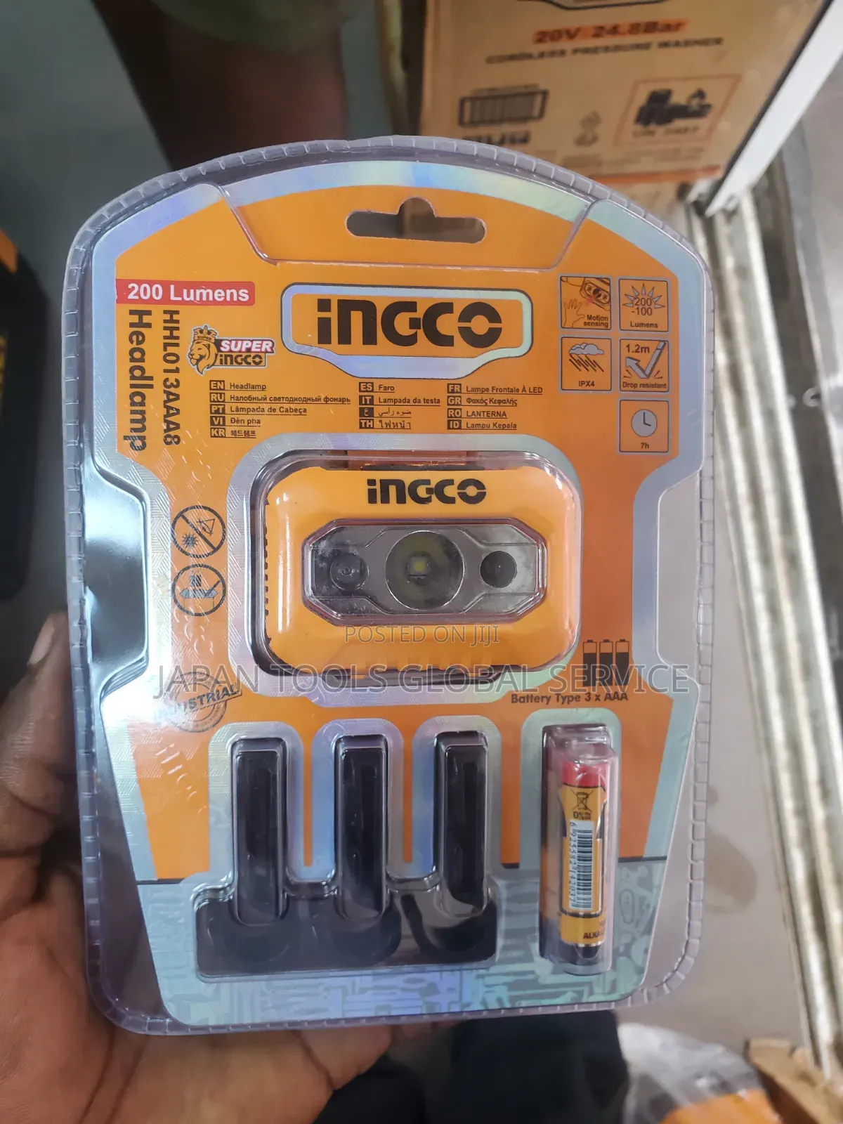 Ingco Hhlo13aaa8 Headlamp