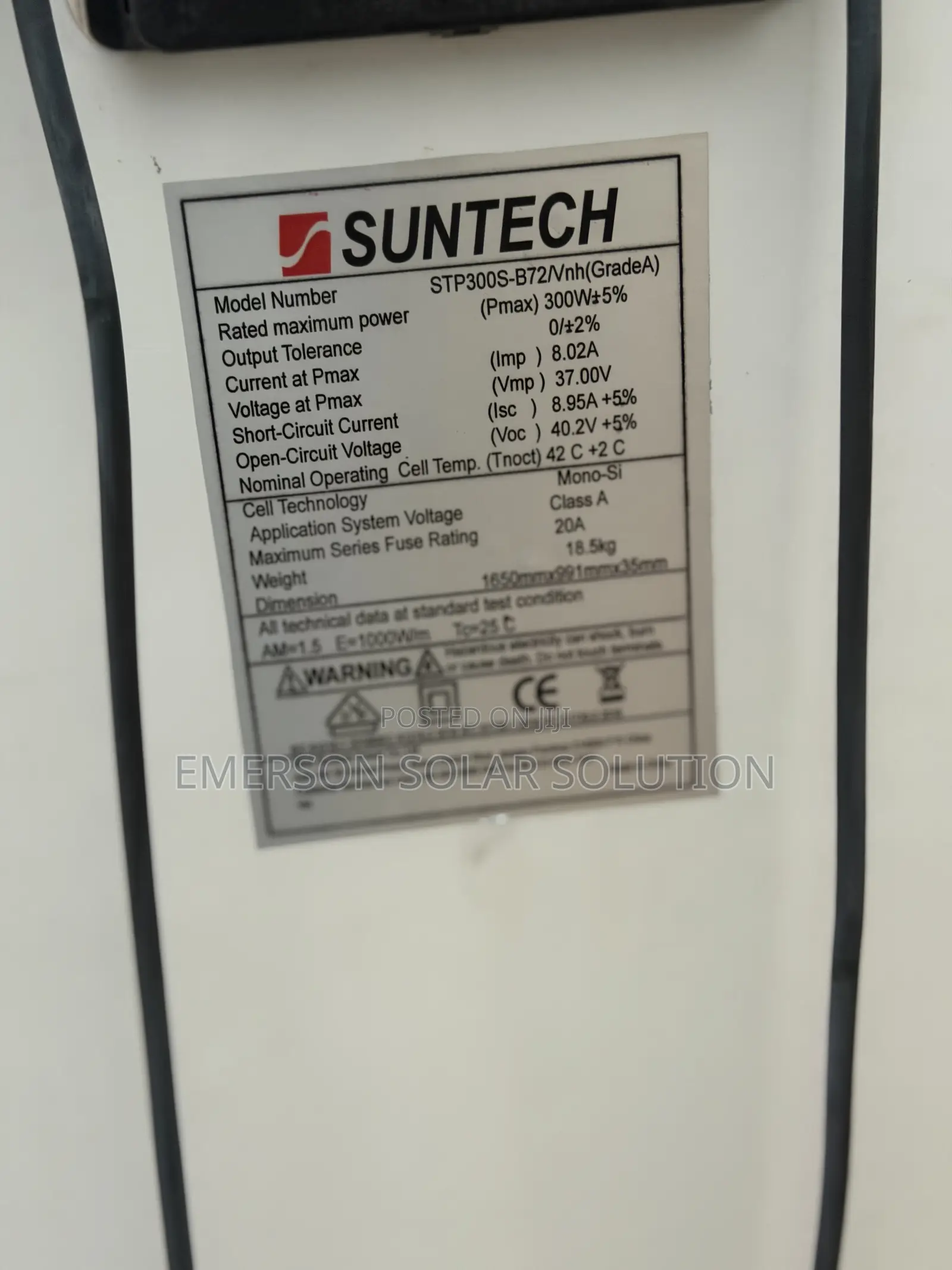 300w Suntech Solar Panel