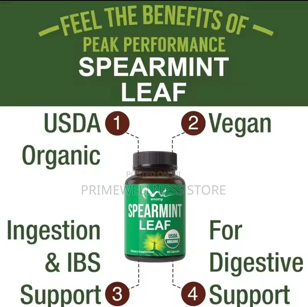 Spearmint Leaf Capsules 1000mg