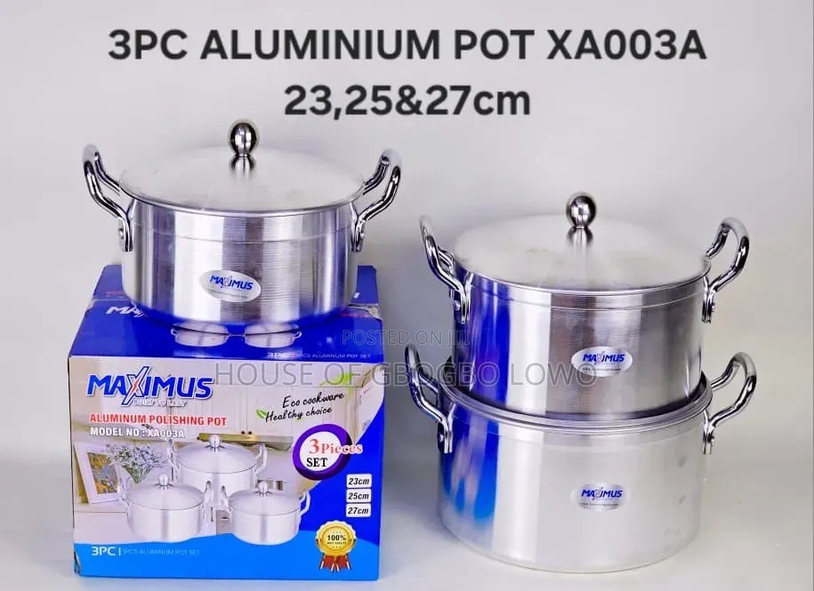3set High Quality Cooking Pot