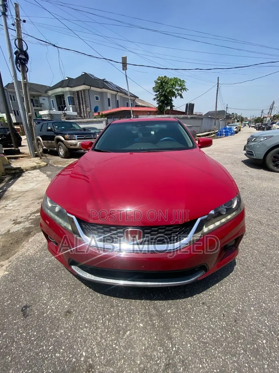 Honda Accord EX-L V-6 2dr Coupe (3.5L 6cyl 6A) 2014 Red