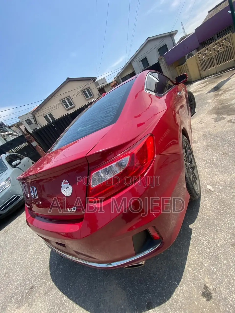 Honda Accord EX-L V-6 2dr Coupe (3.5L 6cyl 6A) 2014 Red