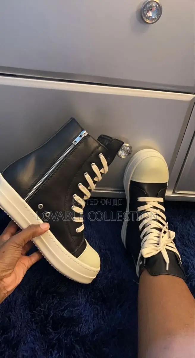 Rick Owens Avant-Garde Sneakers