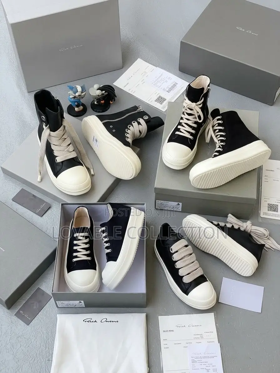 Rick Owens Avant-Garde Sneakers