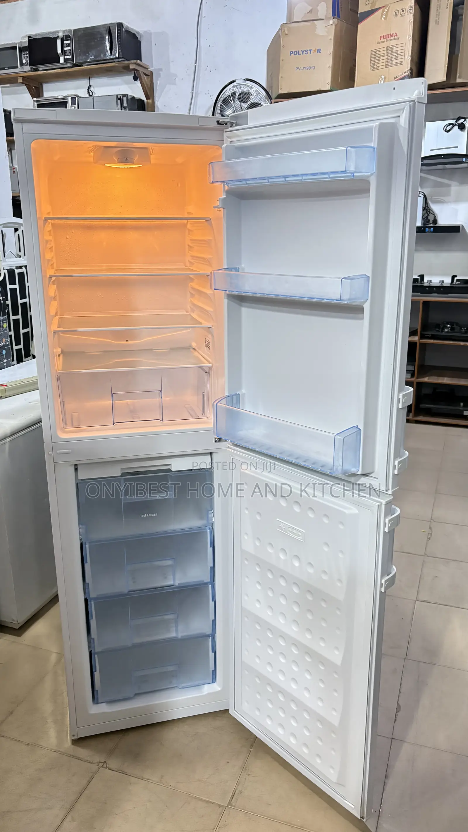 298liters Beko Double Door Refrigerator