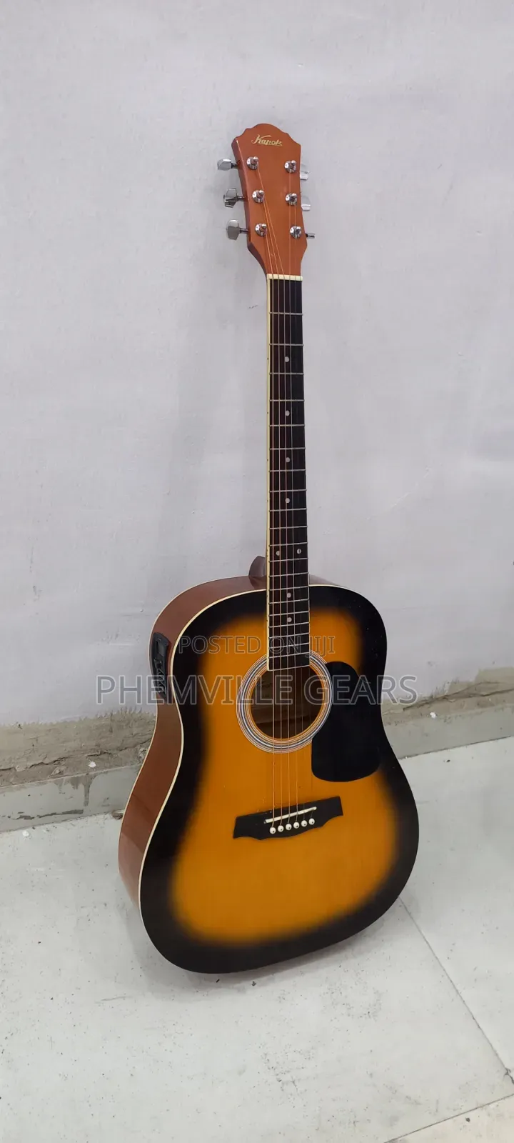 Karok Uk Used Semi Acoustic Guitar