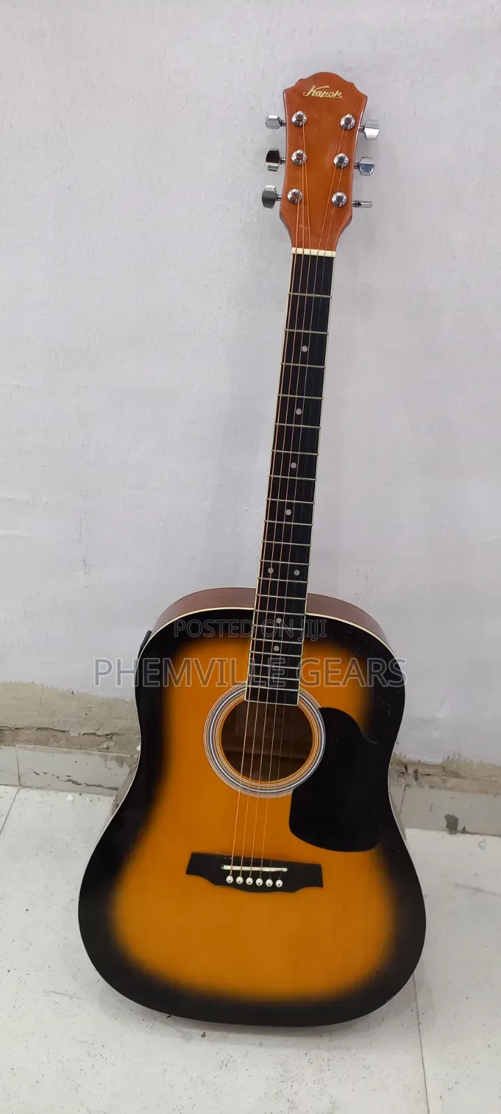 Karok Uk Used Semi Acoustic Guitar