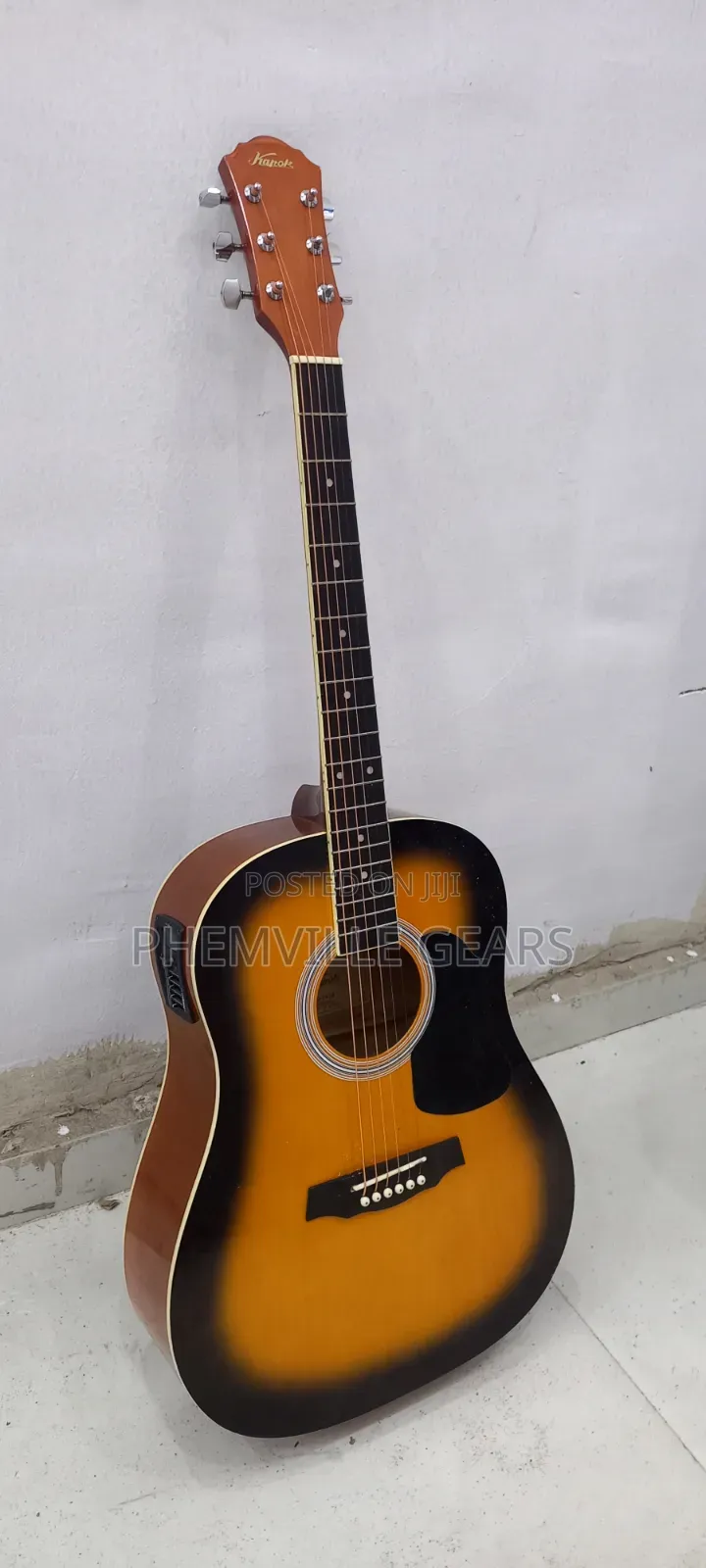 Karok Uk Used Semi Acoustic Guitar