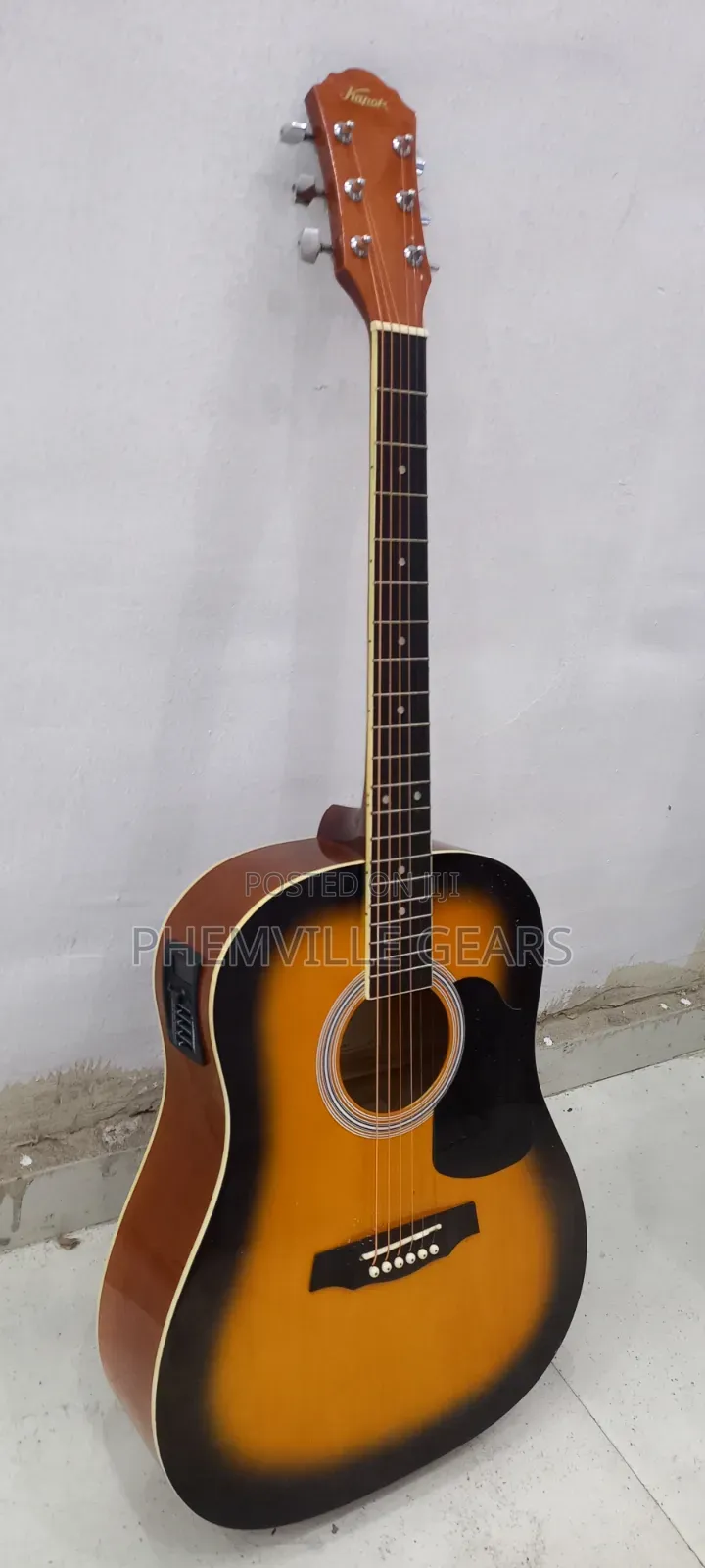 Karok Uk Used Semi Acoustic Guitar