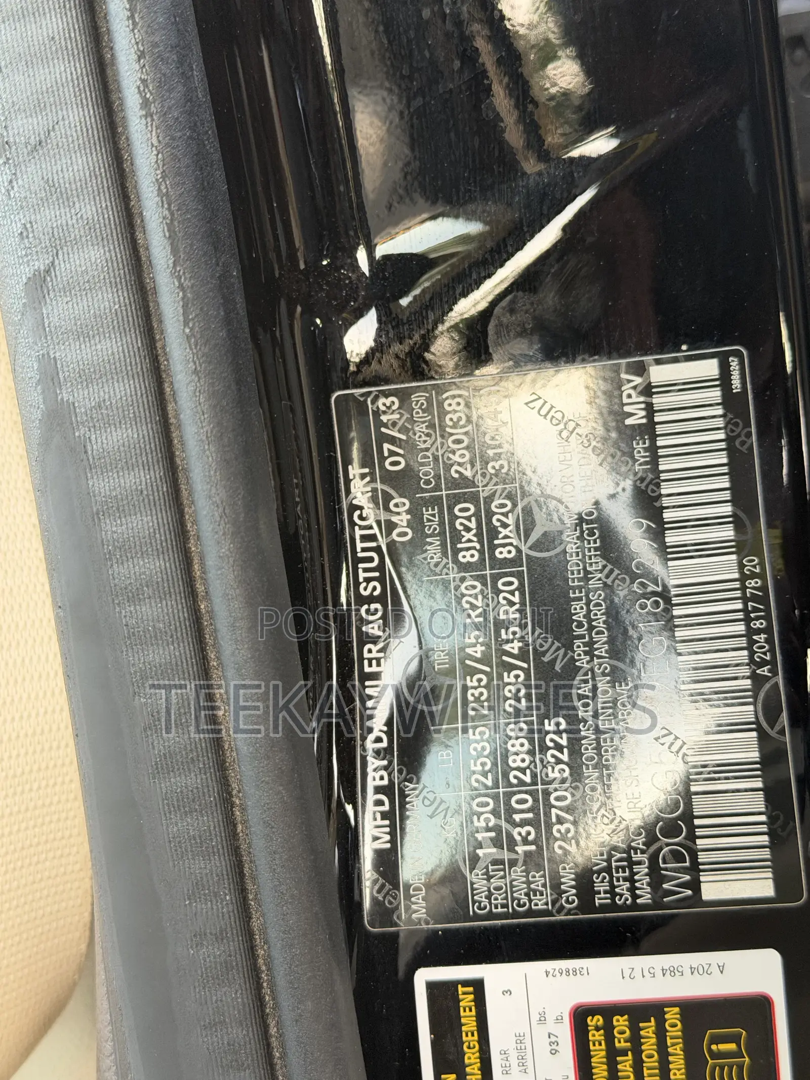 Mercedes-Benz GLK-Class 350 4MATIC 2013 Black
