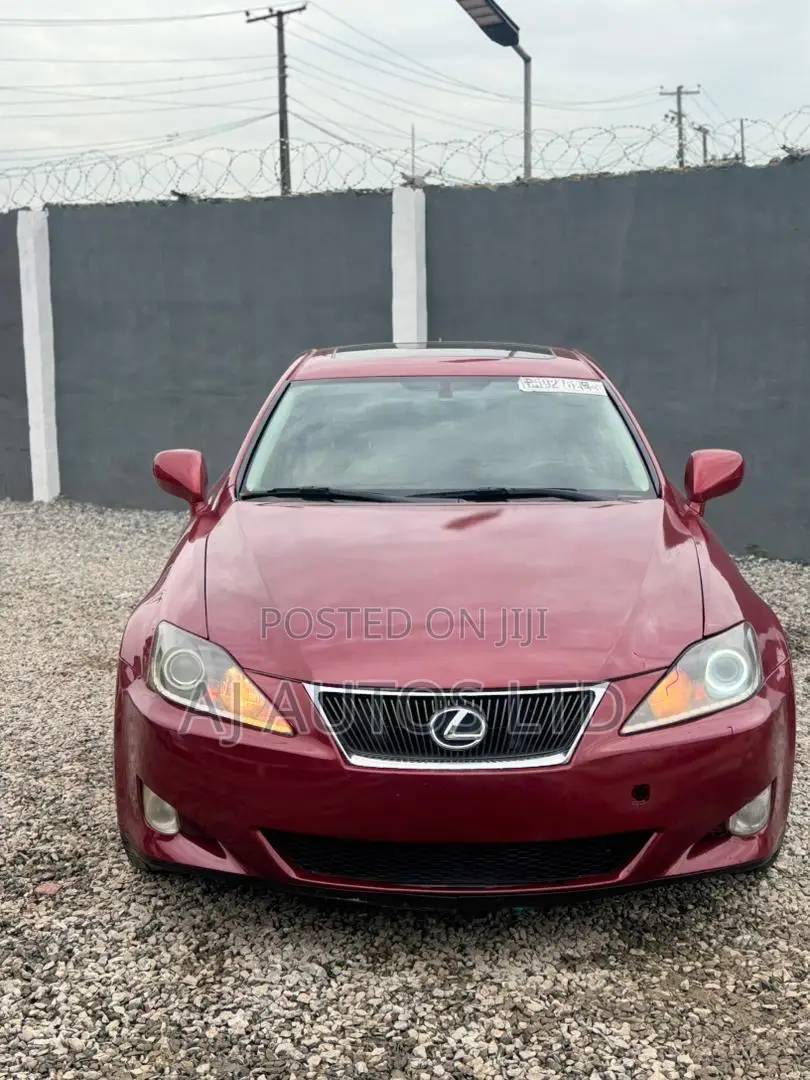 Lexus IS 250 2007 Red