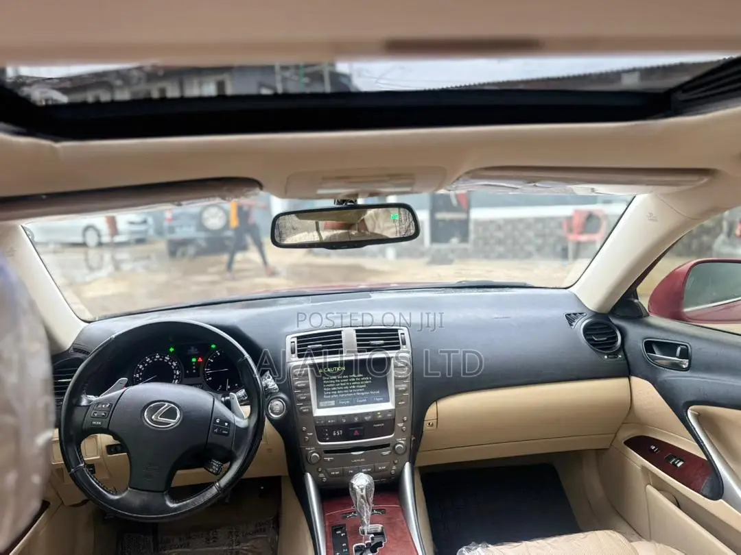 Lexus IS 250 2007 Red