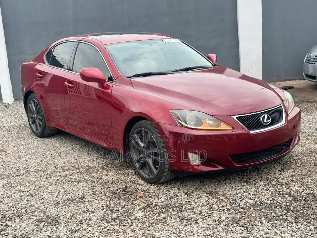 Lexus IS 250 2007 Red