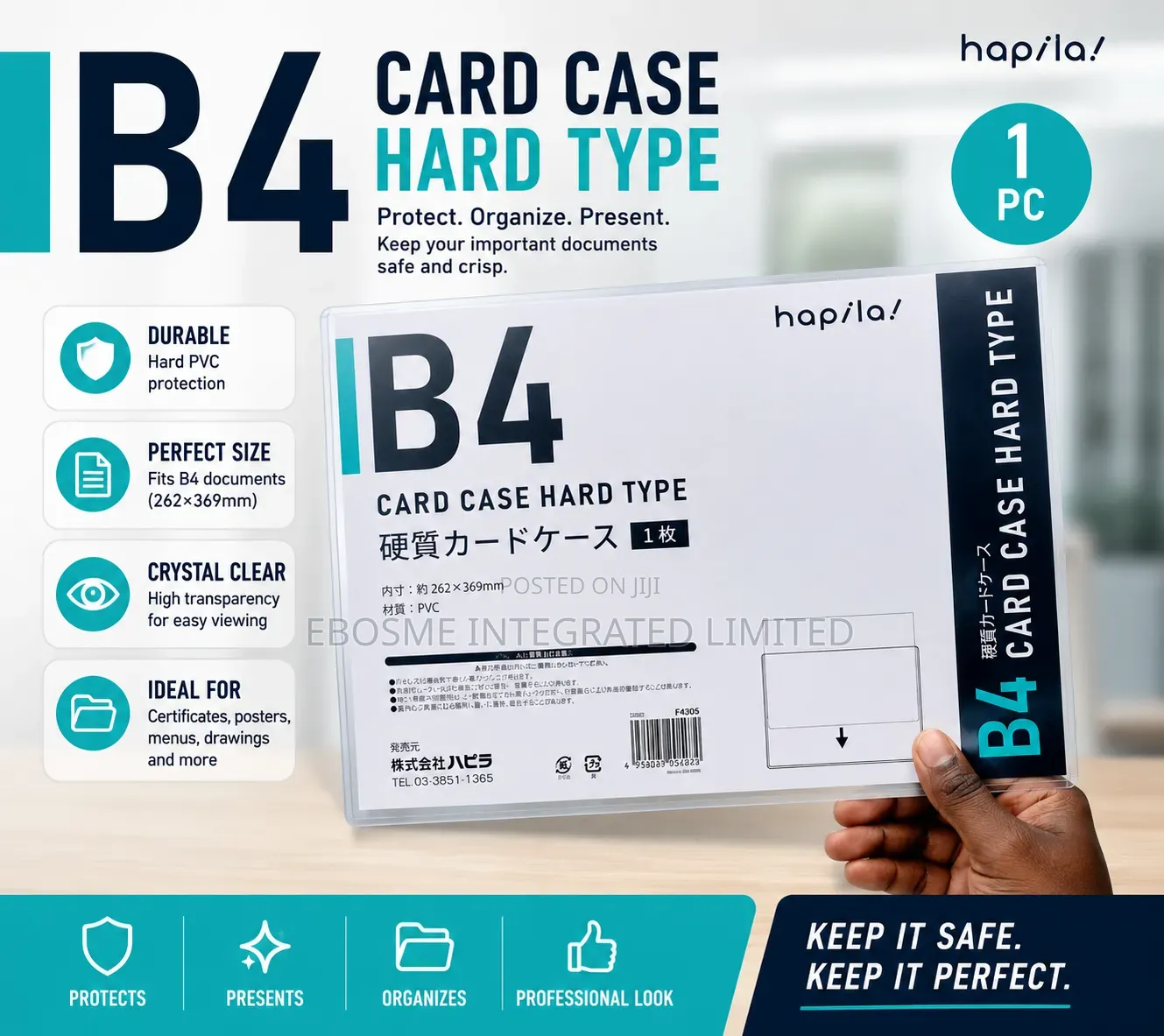 B4 Card Case Hard Type