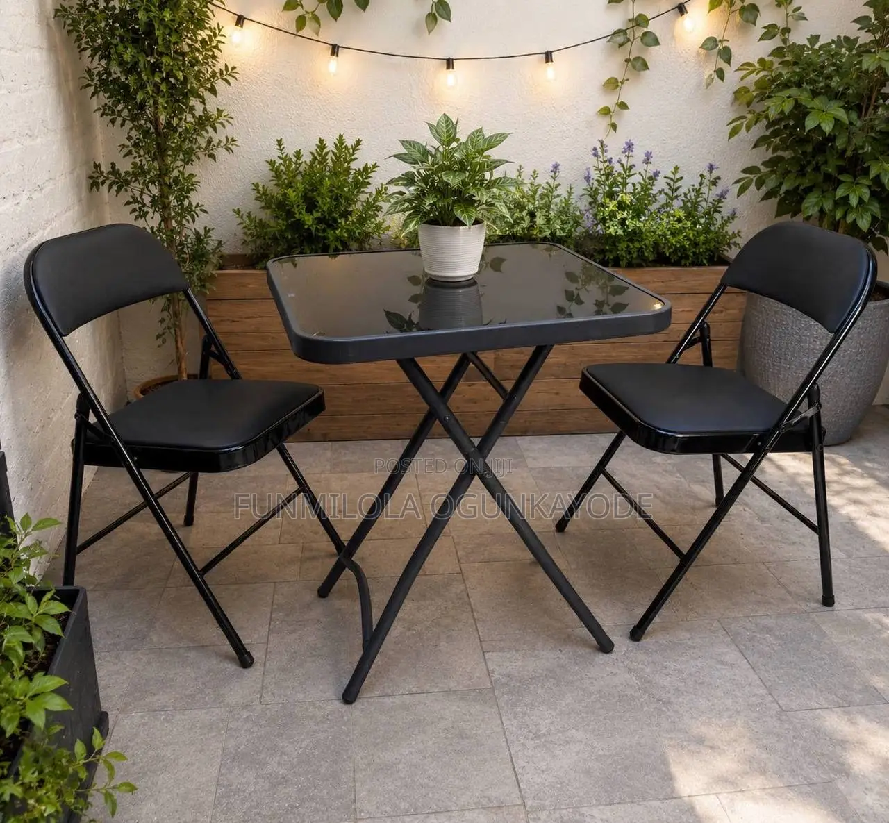 Quality Table and 2 Chairs