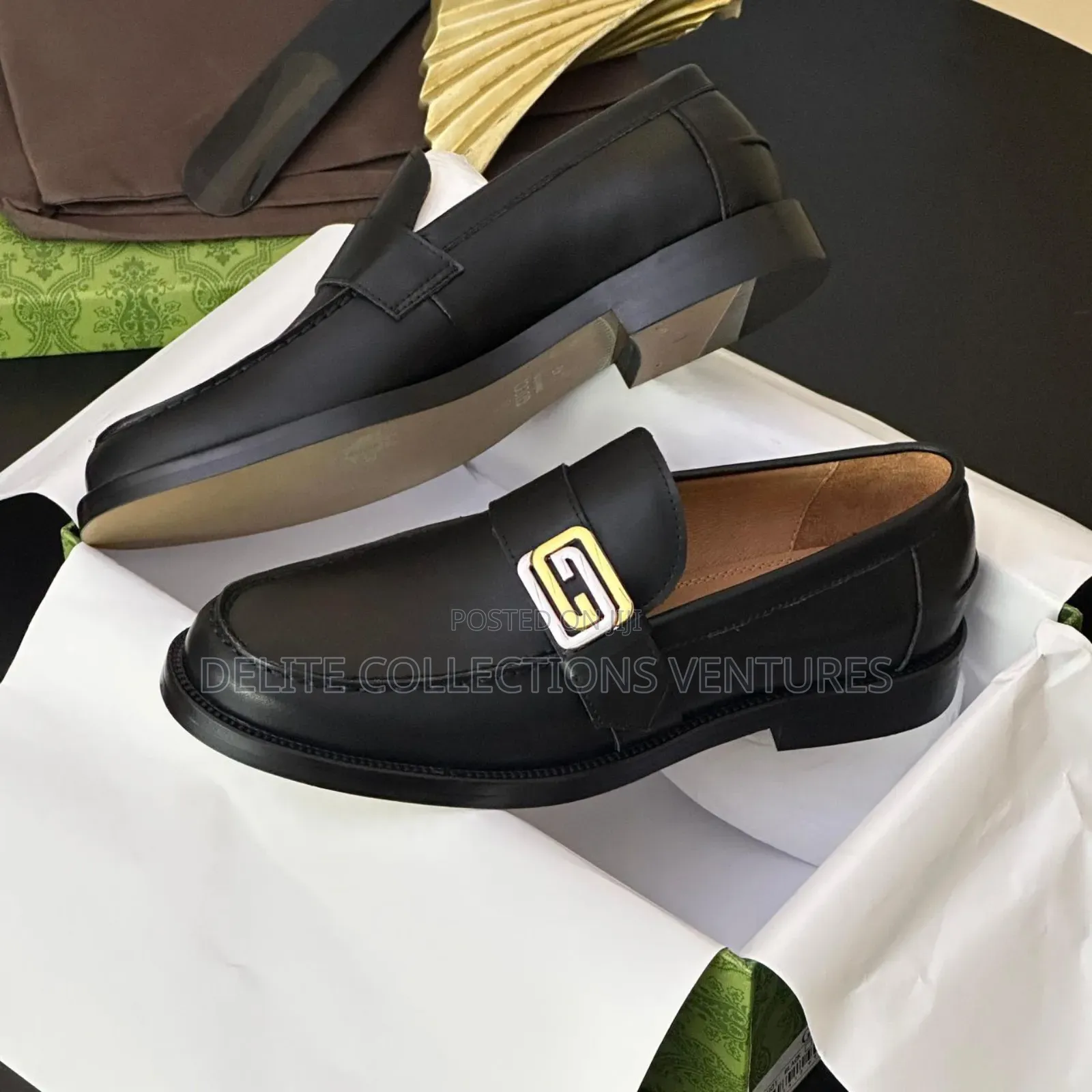 Update 
 Gucci Leather Loafers.