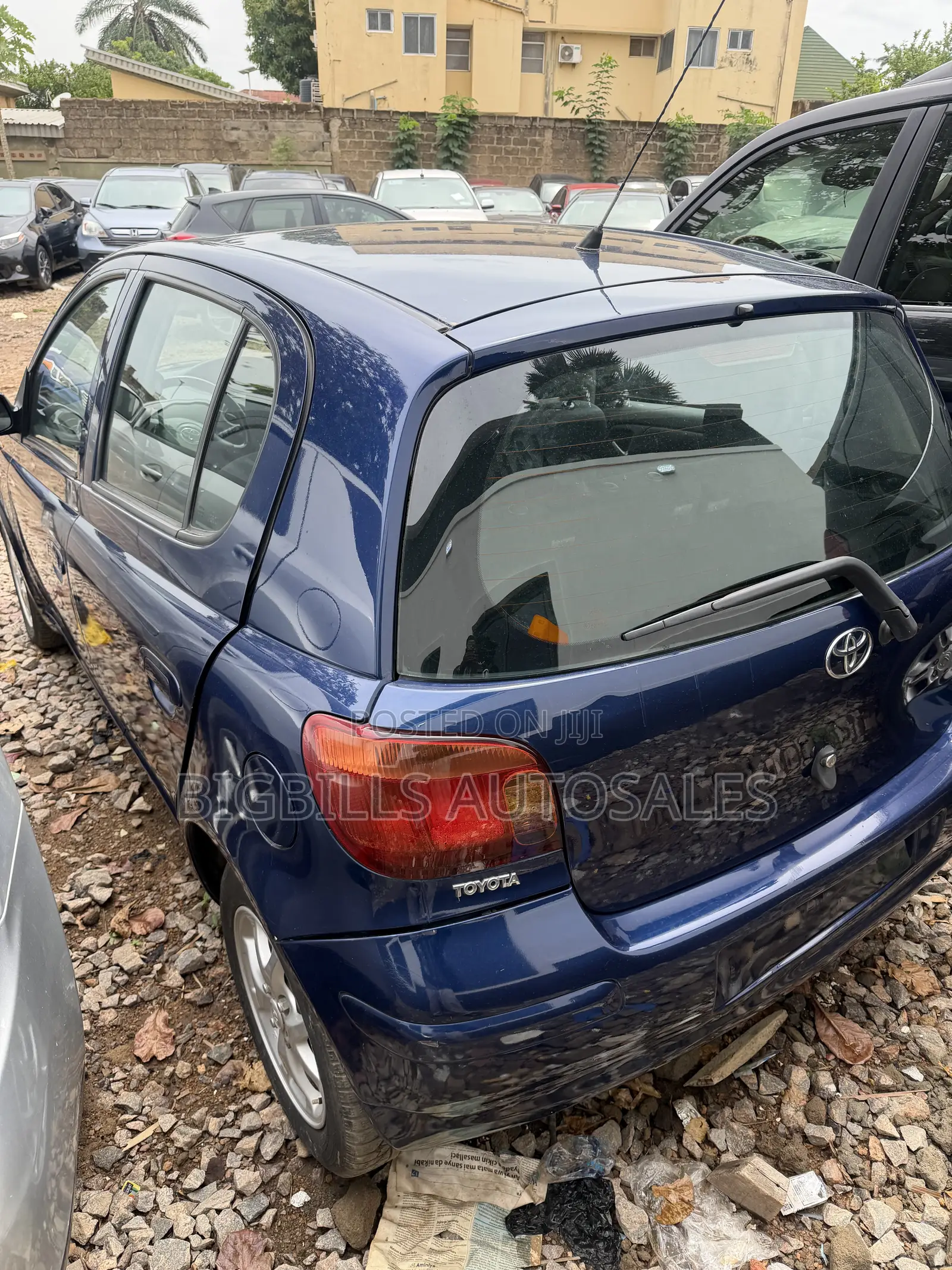 Toyota Yaris 2004 Blue