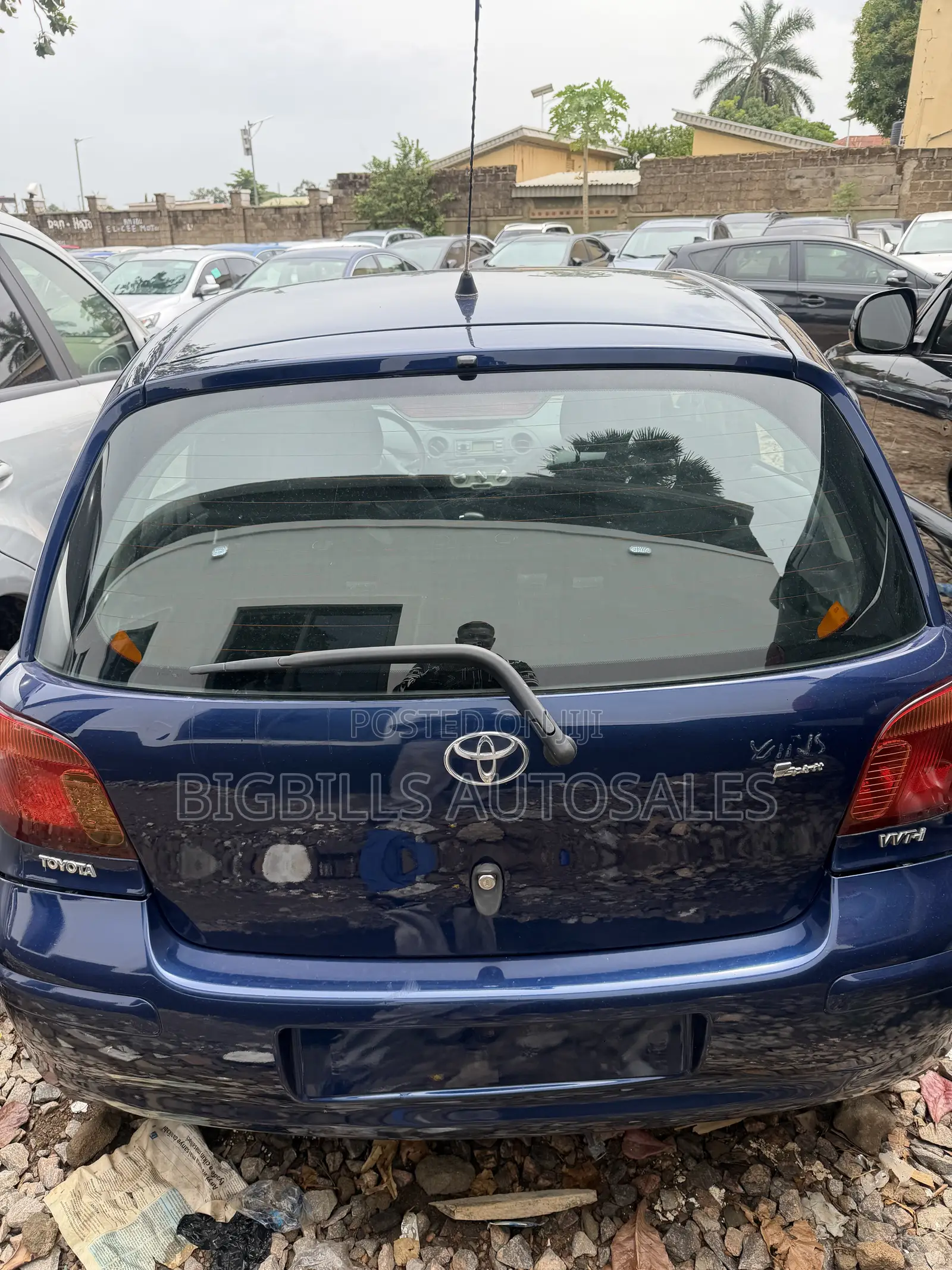 Toyota Yaris 2004 Blue