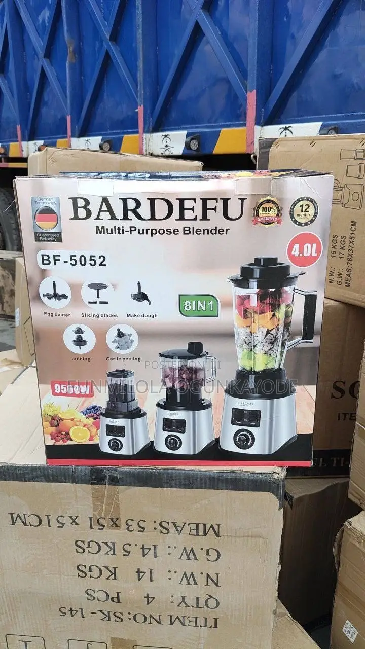 8 in 1 Bardefu Blender 5052
