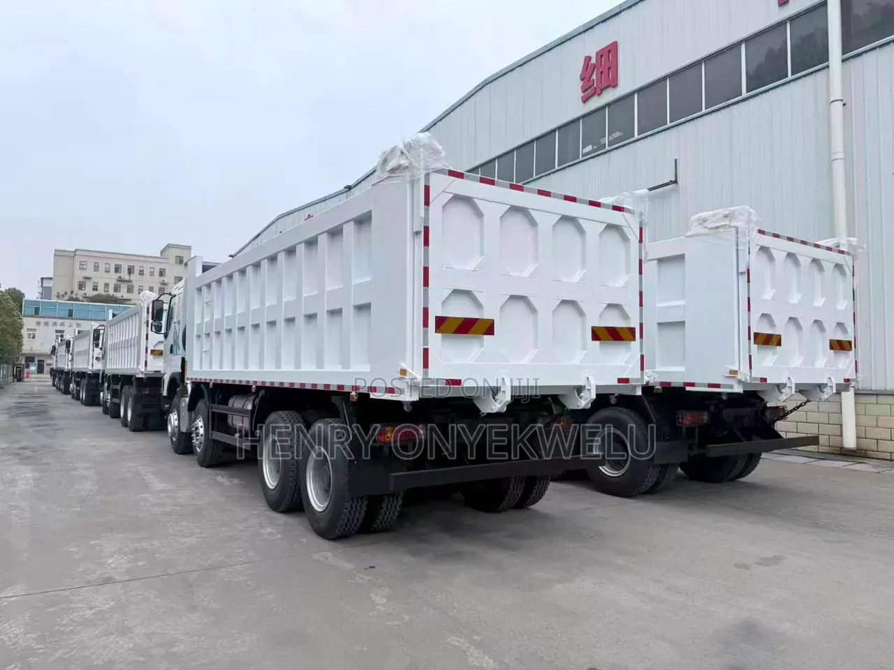 Chinese 10 Tyres Tipper