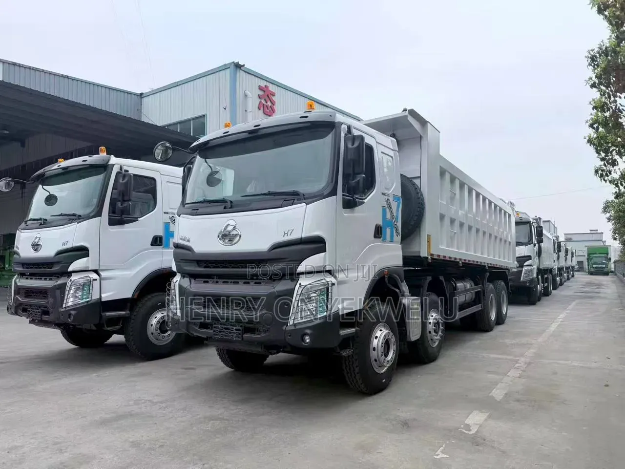 Chinese 10 Tyres Tipper