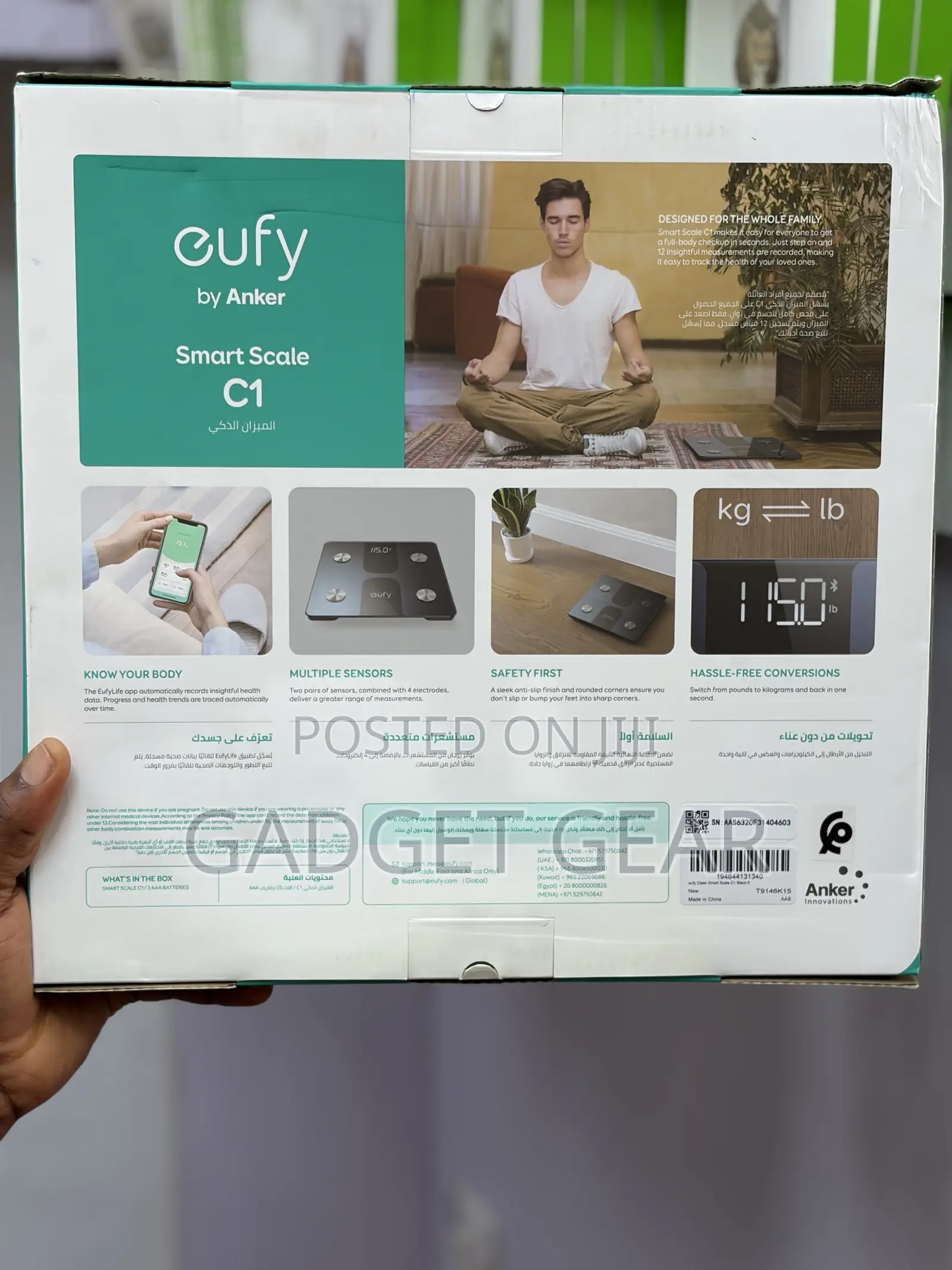 Eufy by Anker Smart Scale C1 — Brand New Sealed