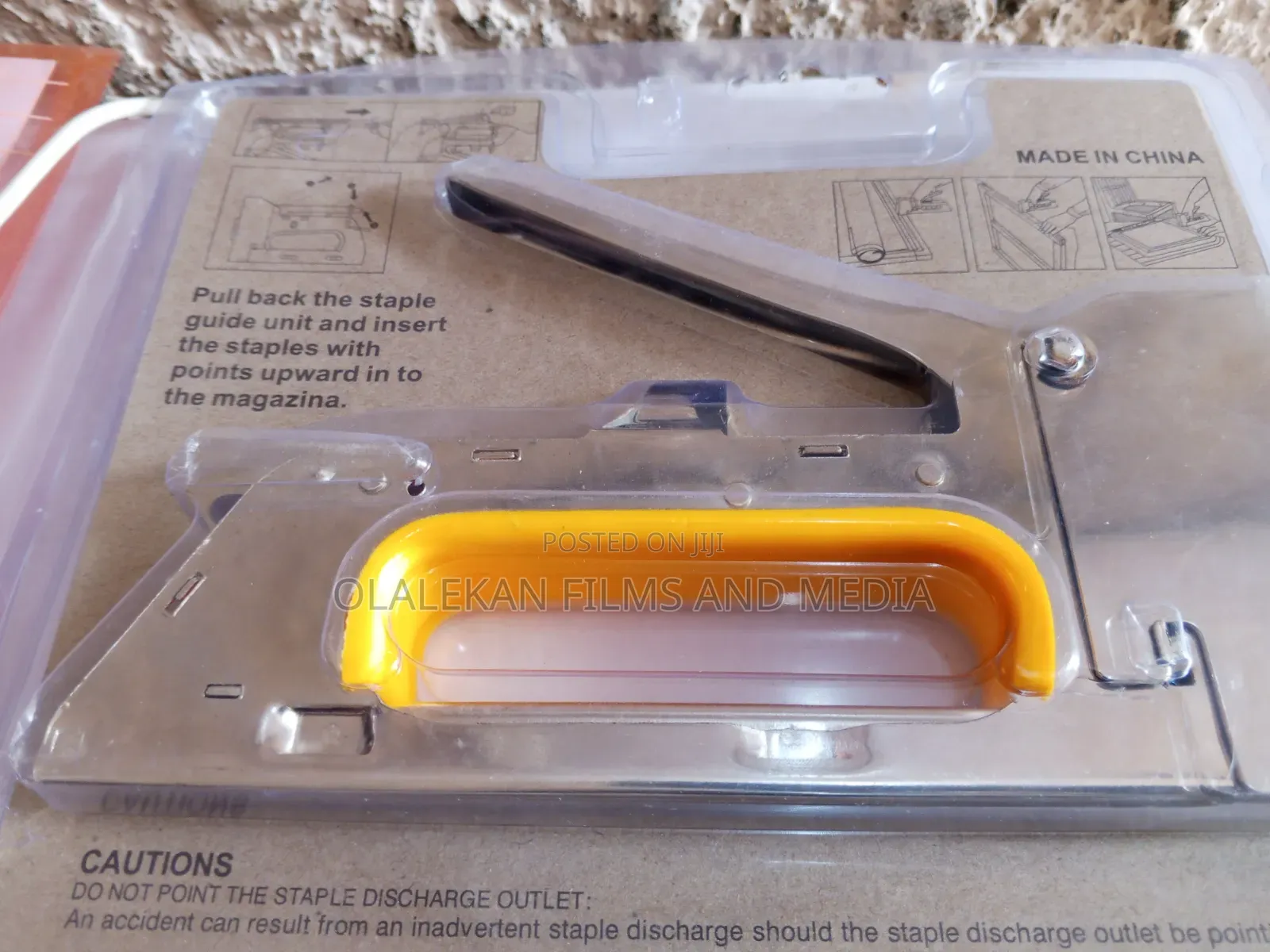 Wood Stapler + Staple Pin for Sale
