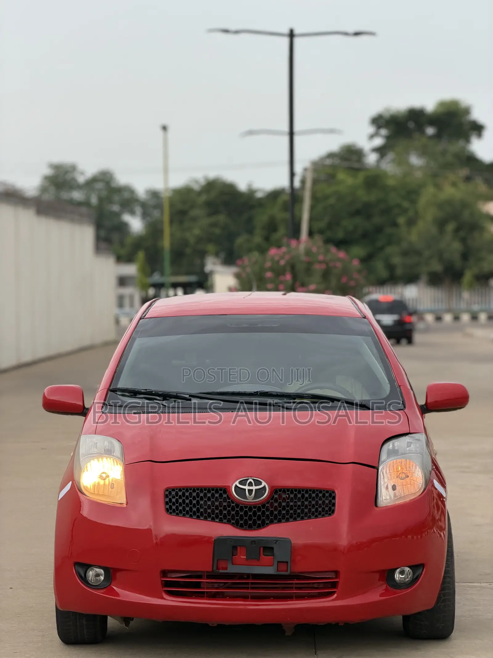 Toyota Yaris 2008 Red