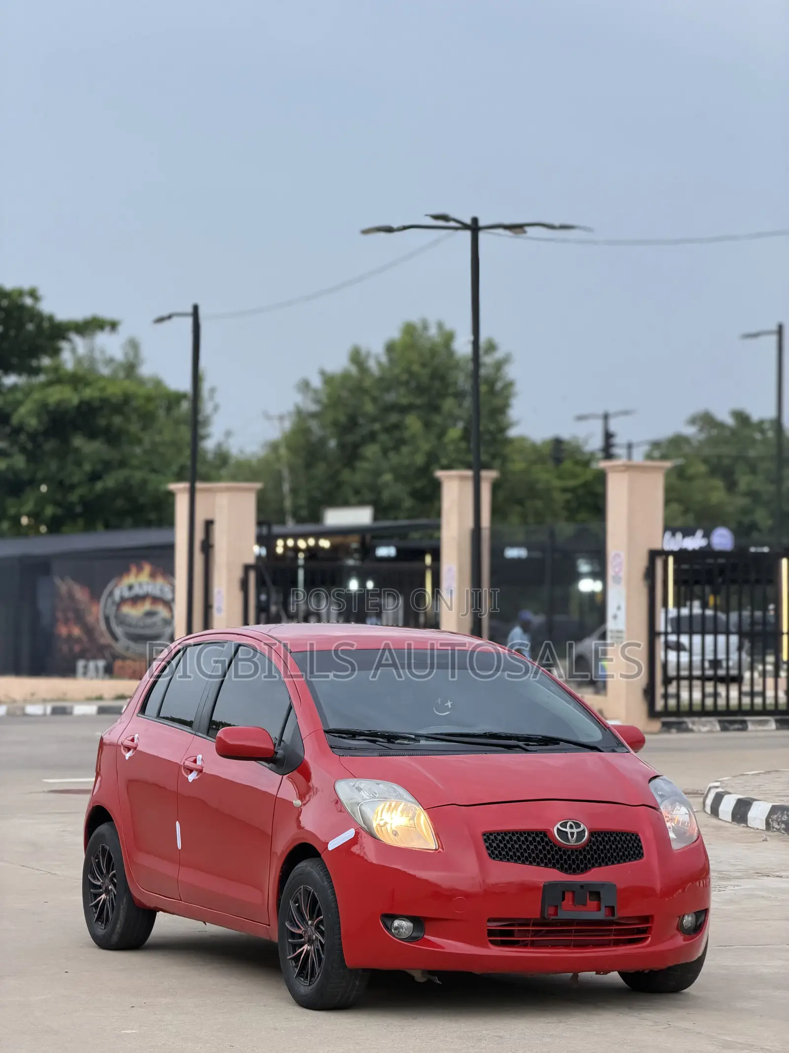 Toyota Yaris 2008 Red