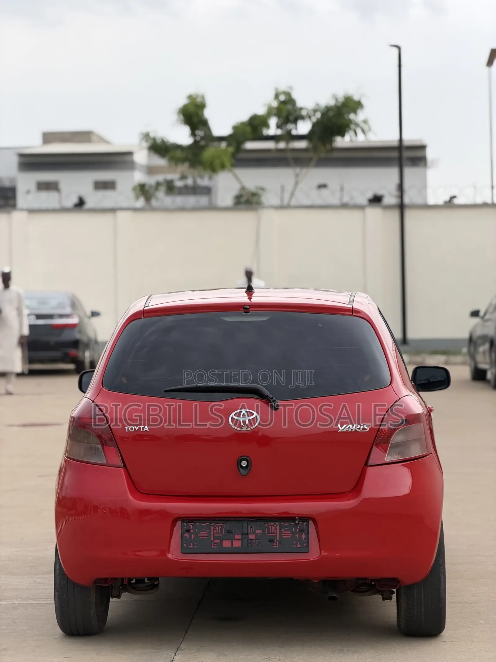 Toyota Yaris 2008 Red