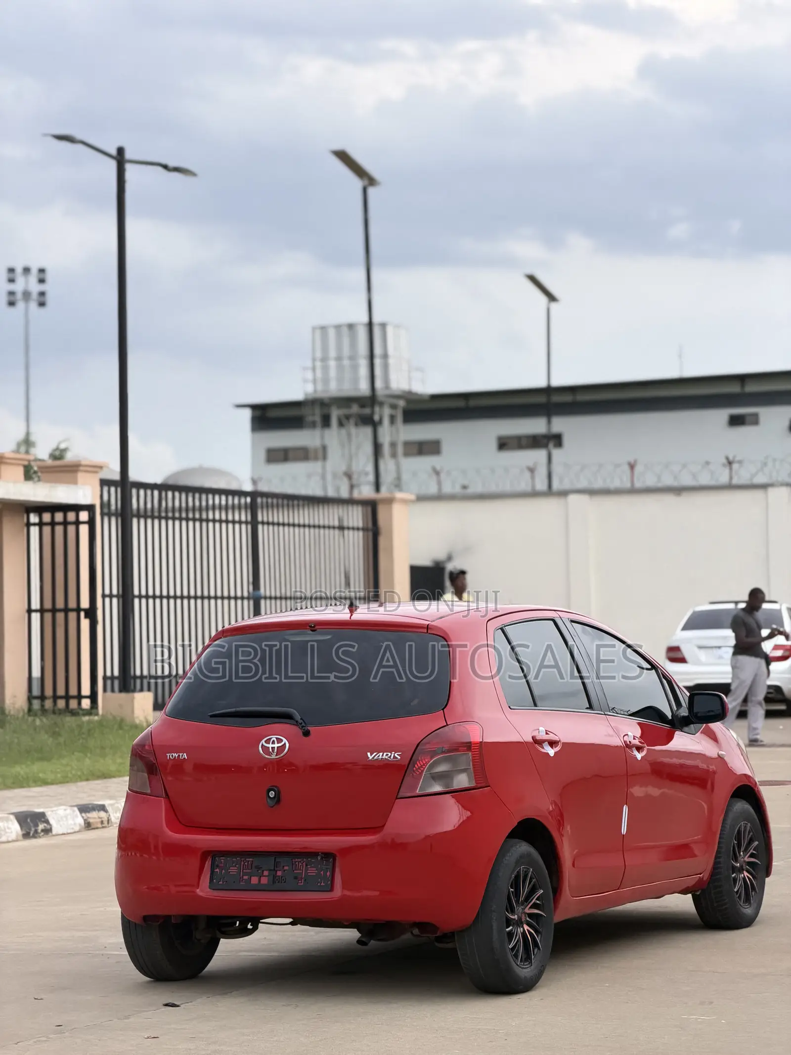 Toyota Yaris 2008 Red