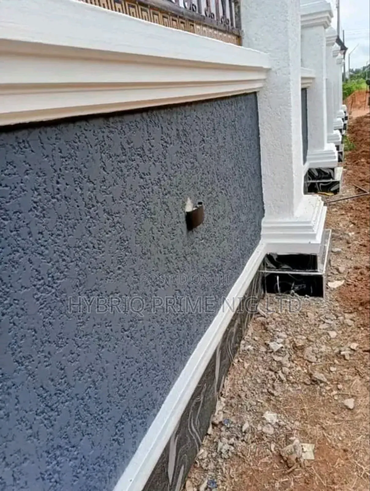 Durable Tyrolean Texture for Exterior Walls
