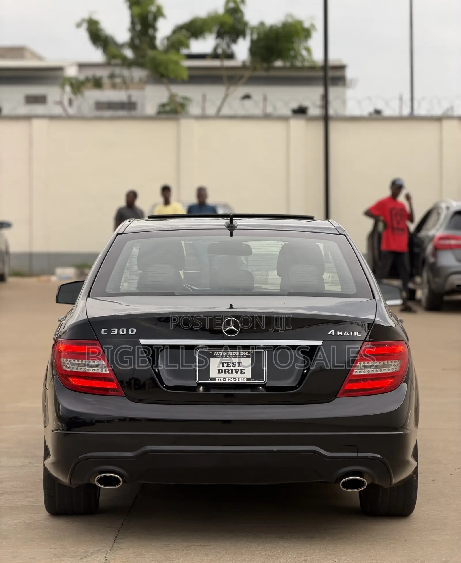 Mercedes-Benz C300 2013 Black