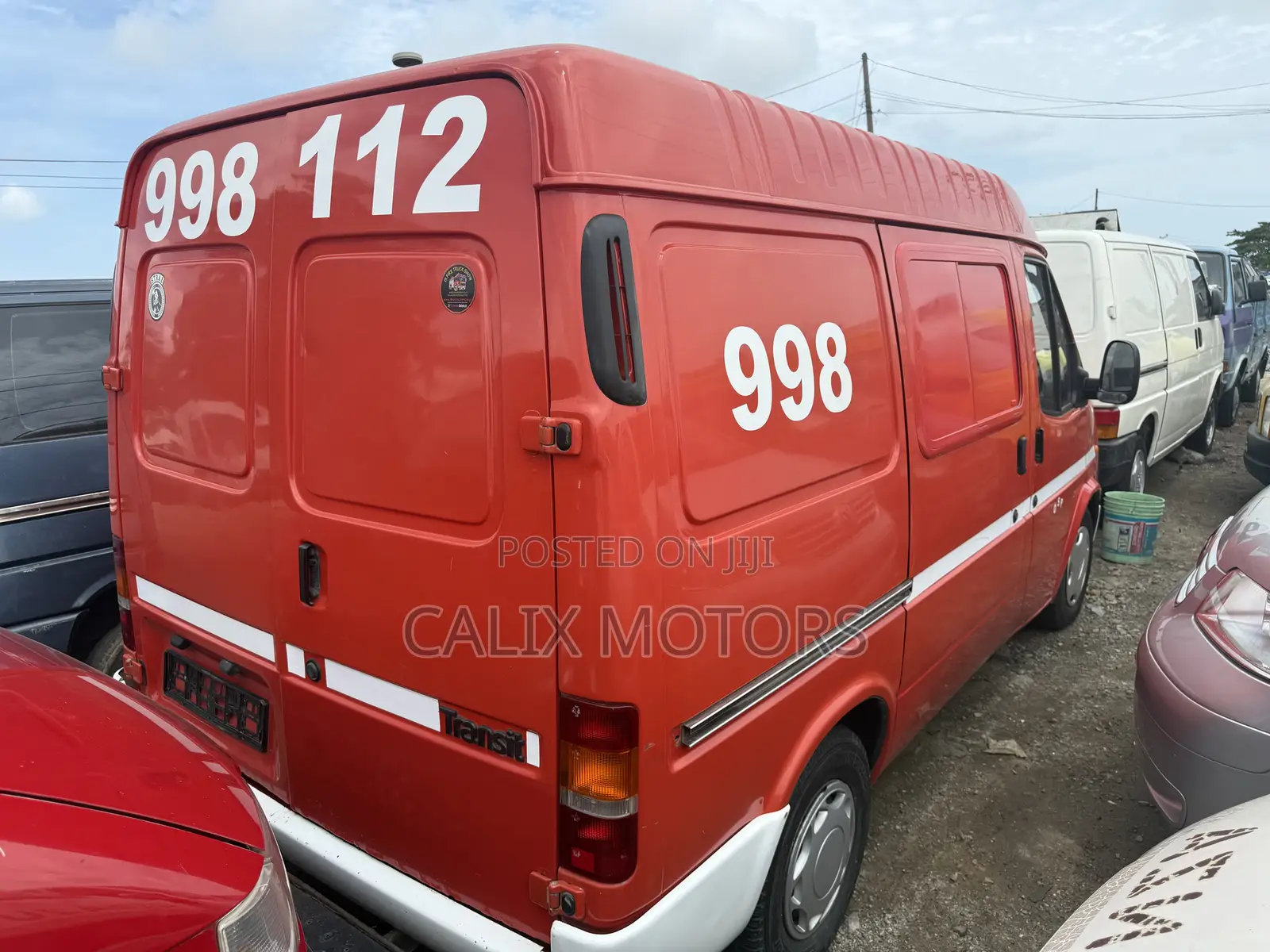 Ford Transit 2016 Red