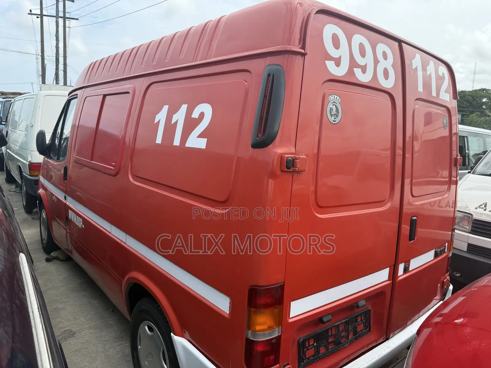 Ford Transit 2016 Red