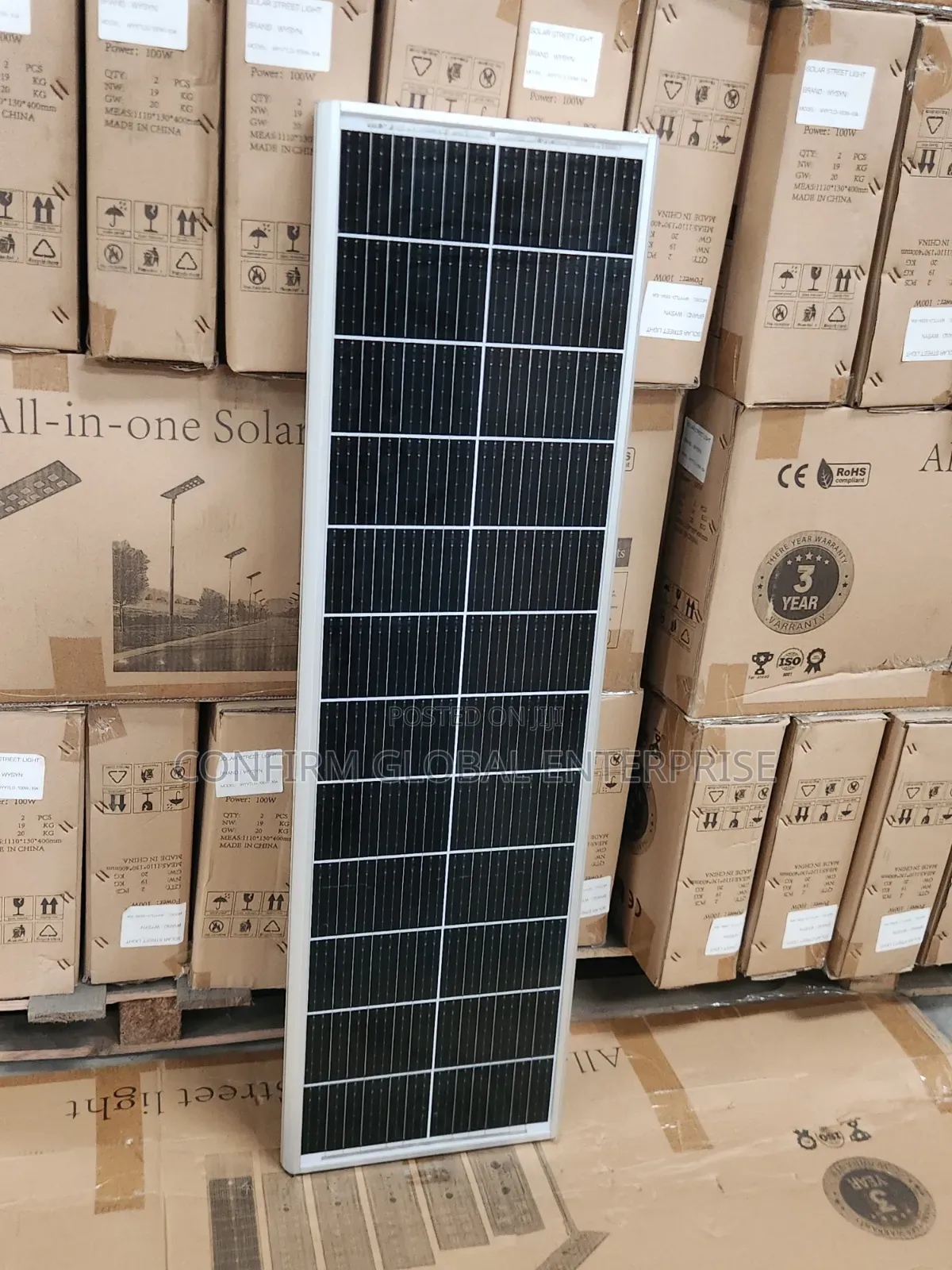 Original 120w 12 Eyes Solar Project Light