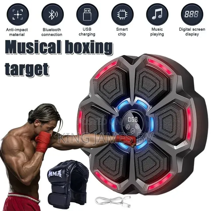 Electronic Boxing Wall Target – Train Reaction Power at Home