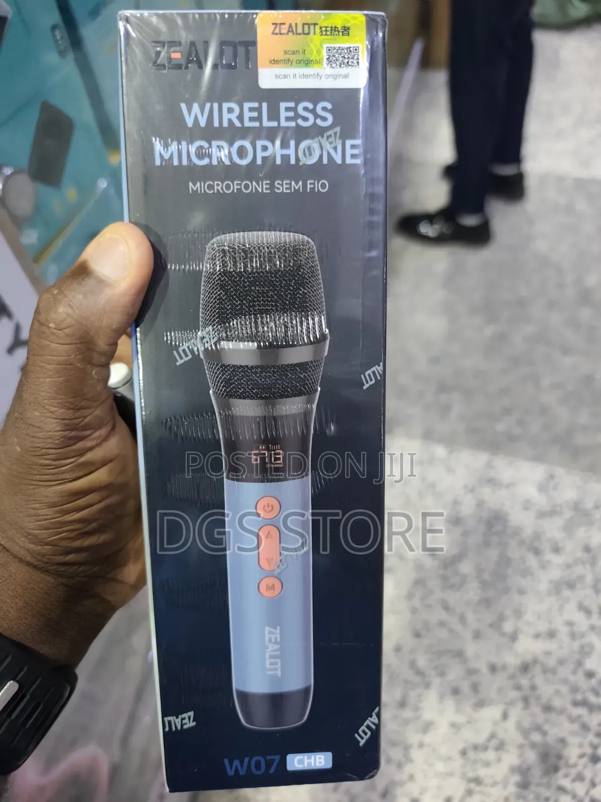 Zealot W07 Cha Wireless Microphone