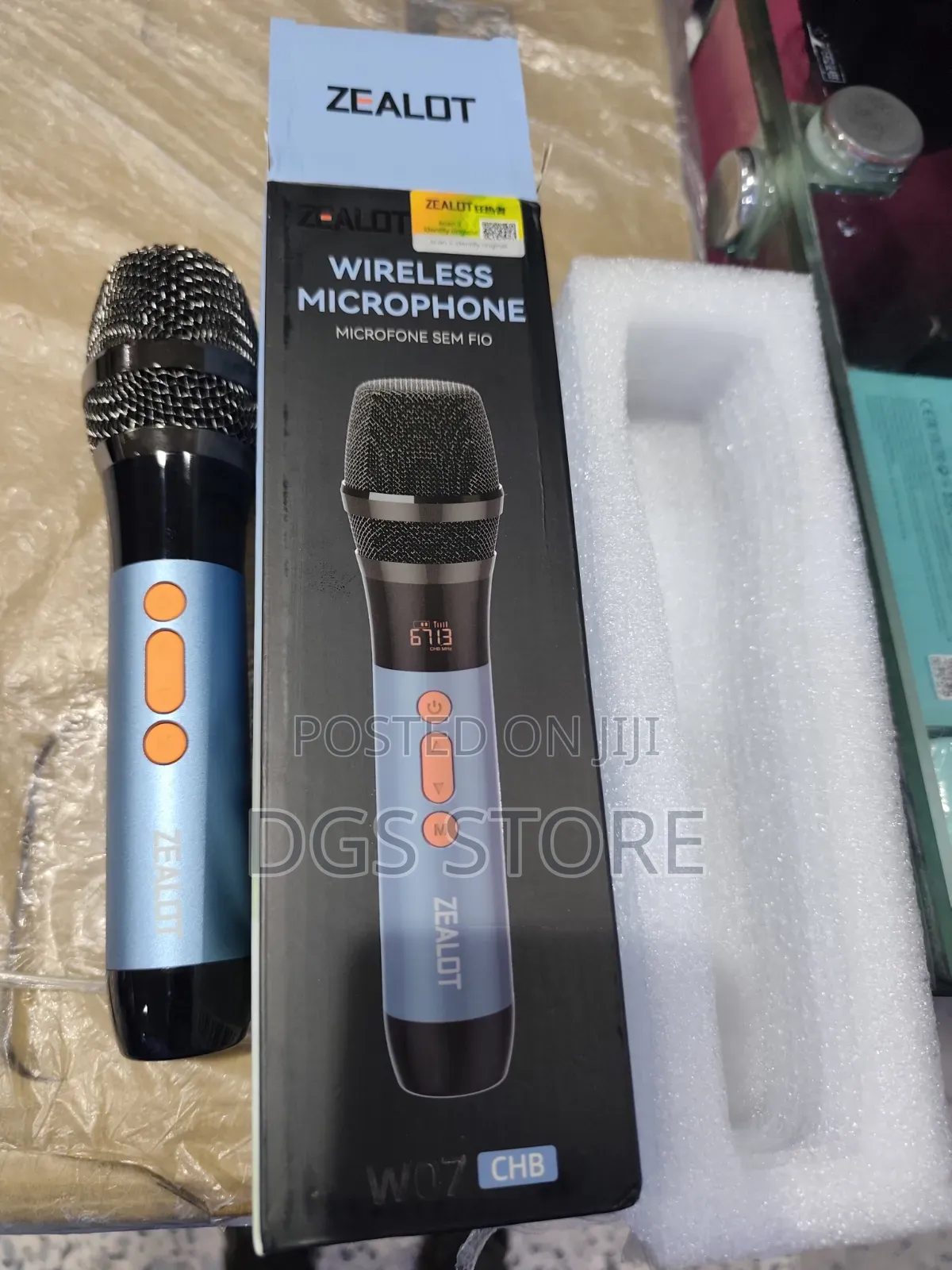 Zealot W07 Cha Wireless Microphone