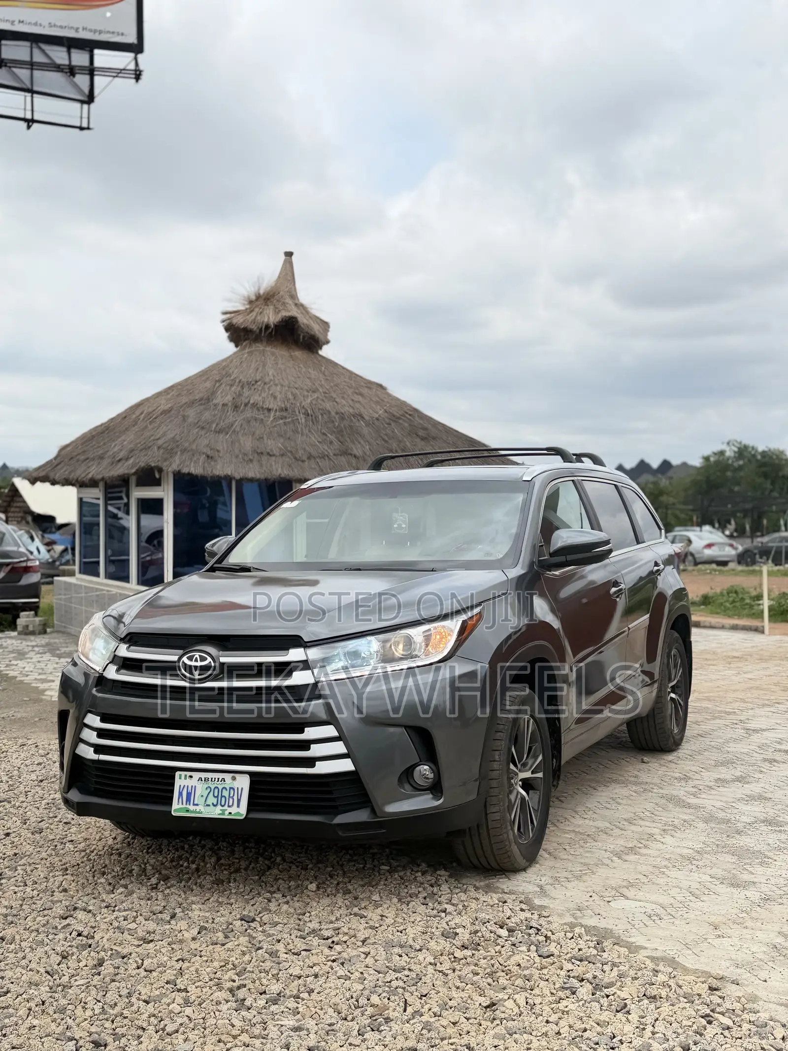 Toyota Highlander Limited 4x2 V6 (3.5L 6cyl 8A) 2017 Gray