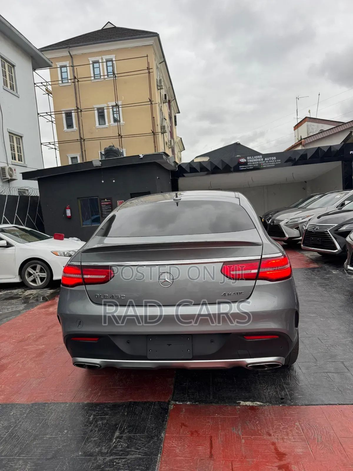 Mercedes-Benz GLE-Class 2016 Gray