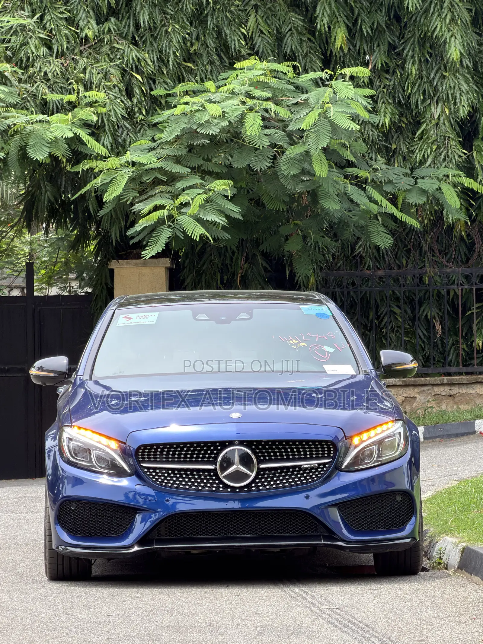 Mercedes-Benz C43 4Matic Sedan AWD (3.0L V6 9AM) 2018 Blue