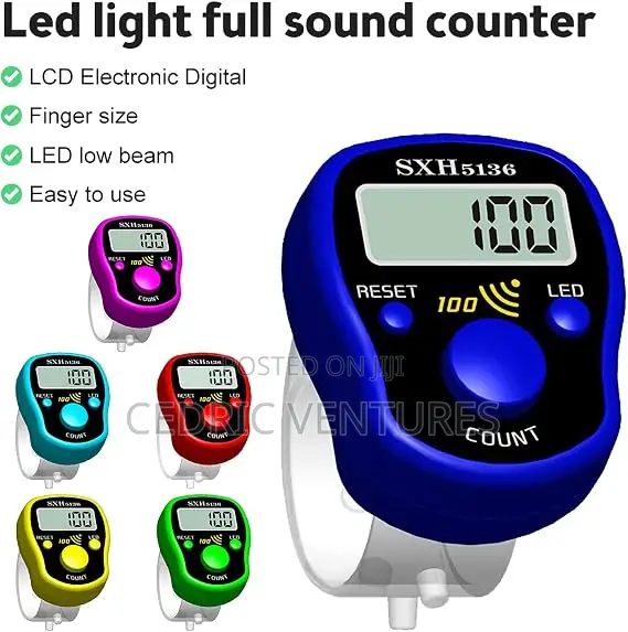 Mini Finger Counter LCD Electronic Digital Tally Counter