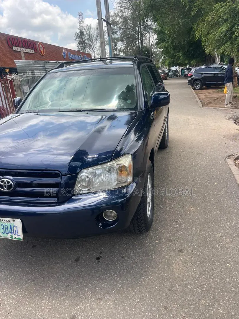 Toyota Highlander Limited V6 2007 Blue