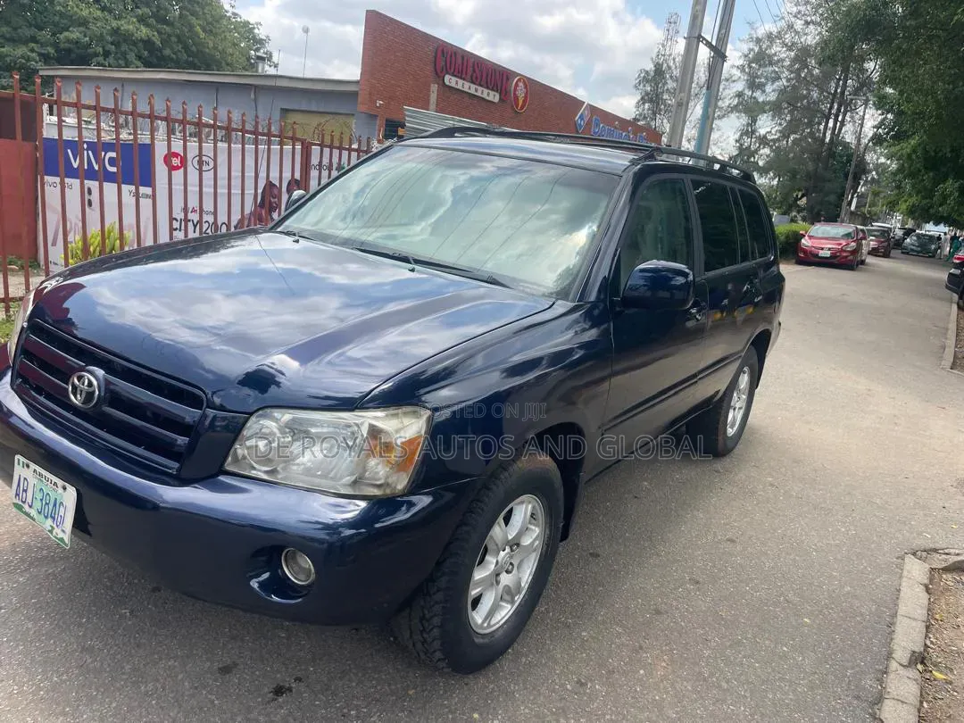Toyota Highlander Limited V6 2007 Blue