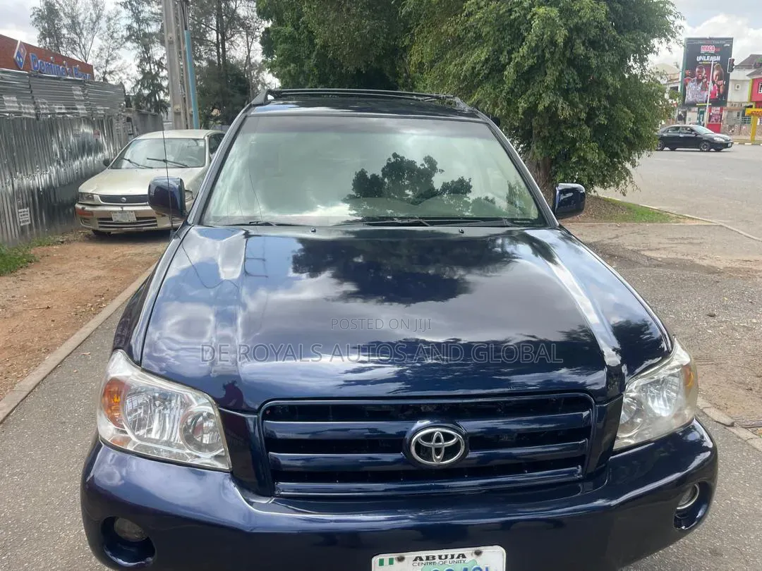 Toyota Highlander Limited V6 2007 Blue