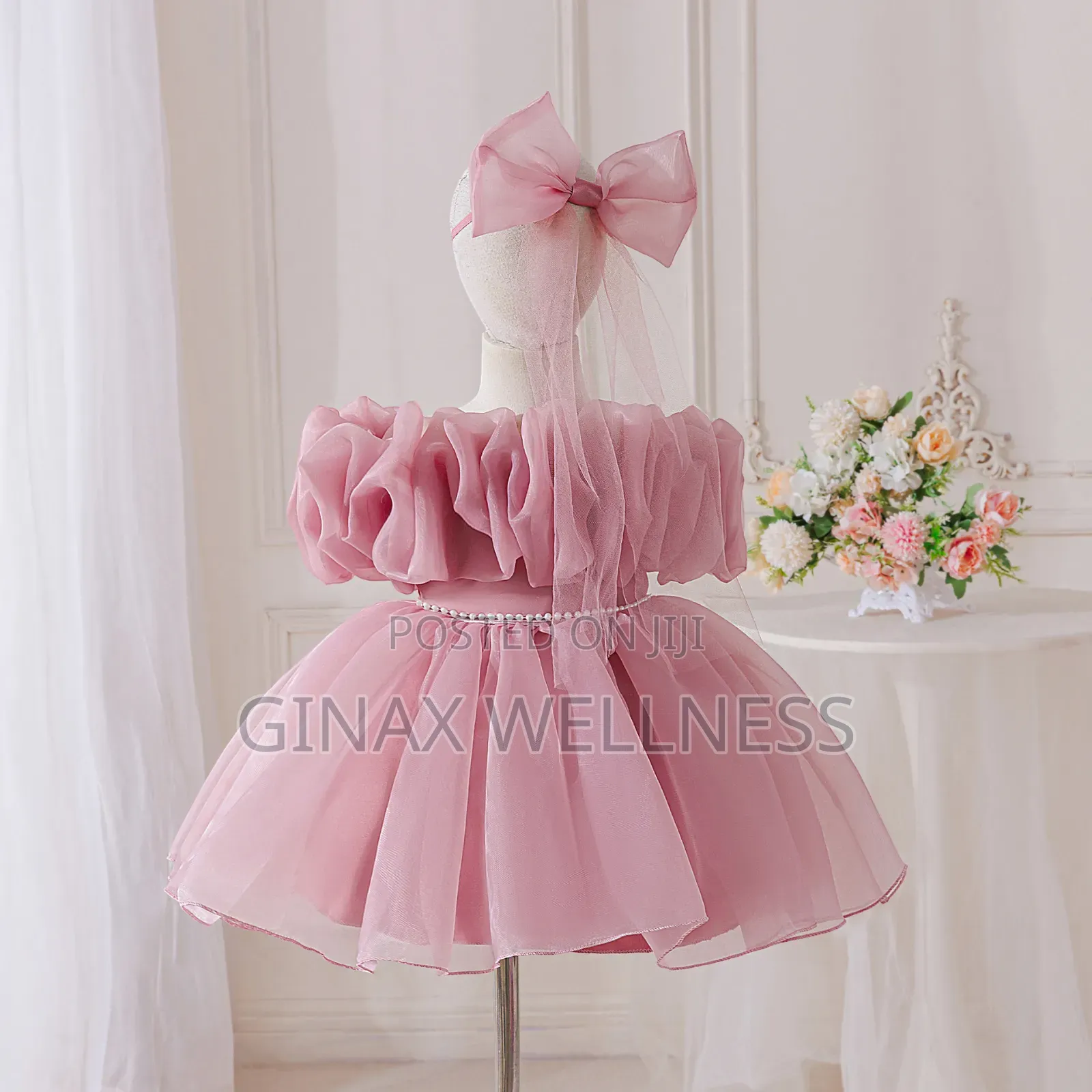 Luxury Baby Princess Party Dress for Girls (6–18 Months)